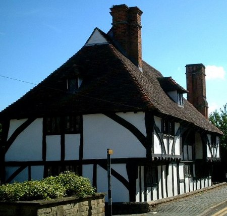 A typical house of the period with
                a with a central hall and wings at each end